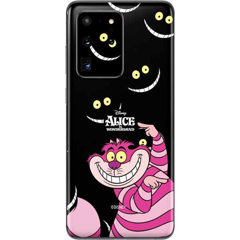 Disney Alice in Wonderland Cheshire Cat Galaxy S20 Ultra 5G Skin